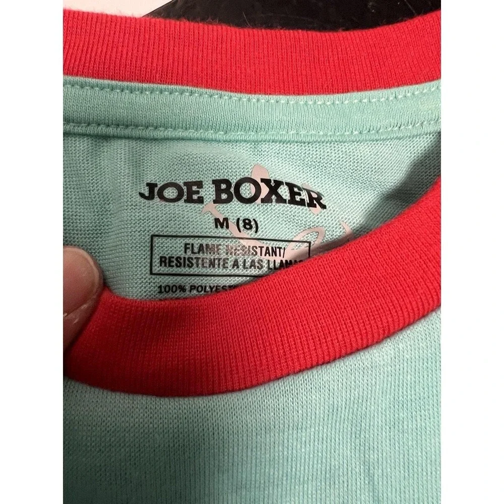 Y2K Joe‎ Boxer Girls Pajamas Size 8 Christmas 2 Pc Set GingerBread Fleece Pants